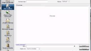 Creating hyperlinks in RVSiteBuilder