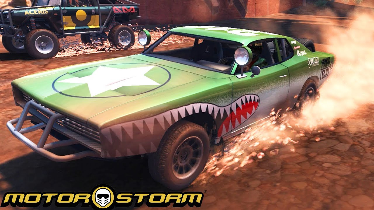MotorStorm [PS3] Rally Car Gameplay (Patriot Surger) YouTube