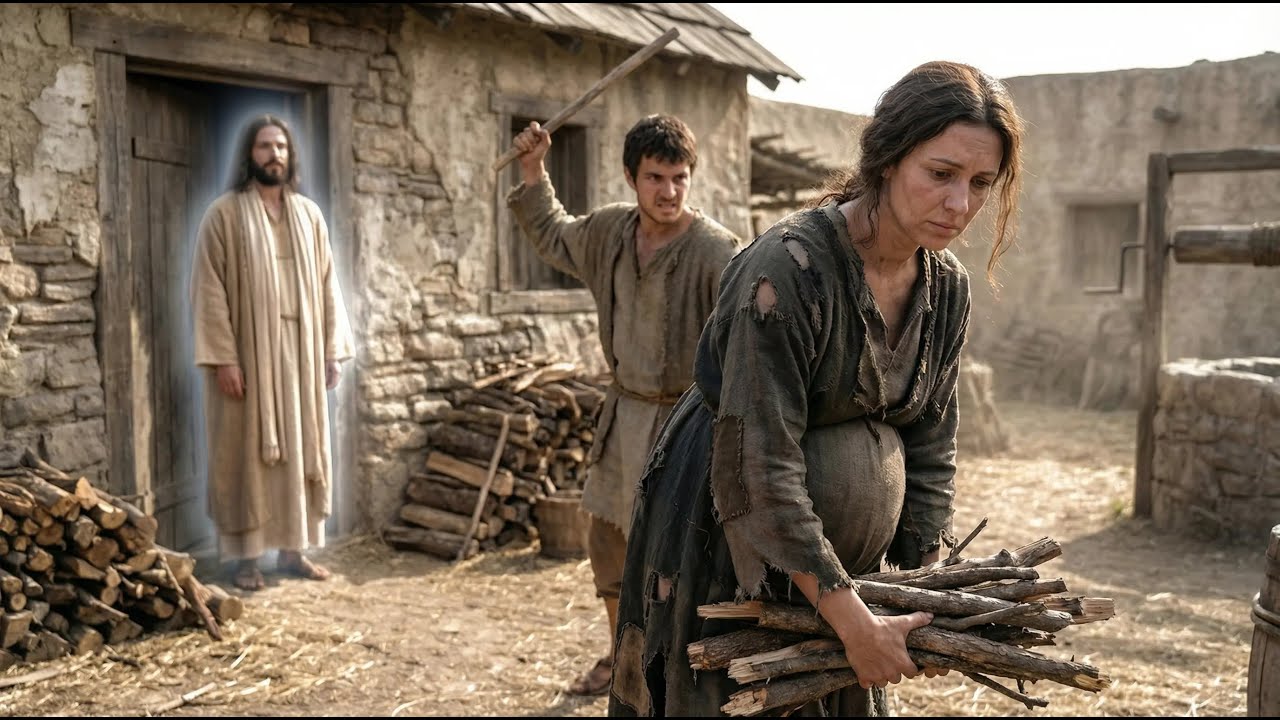 La mujer embarazada sufría humillaciones y maltratos… hasta que Jesús entró en un lugar abandonado..