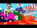 МАШИНКИ Едут в ЛАВУ в ROBLOX Челлендж!!! Утопили ДЖИП в ЛАВЕ в Роблоксе