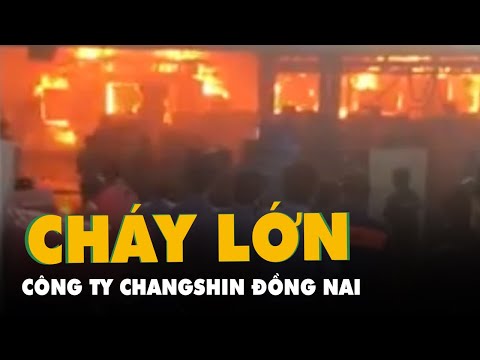 Video Cháy lớn tại công ty Changshin Đồng Nai - youtube