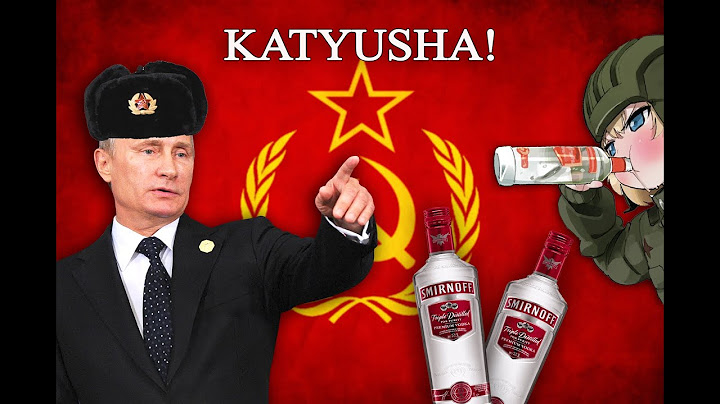 Russia invading Ukraine but its playing KATYUSHA