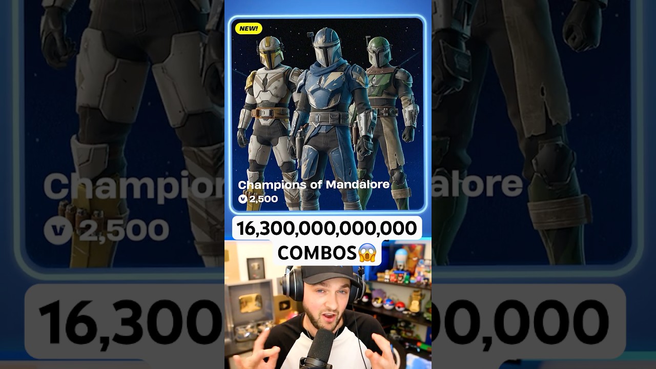 Fortnite Skin With 16.3 QUADRILLION Combos 🤯