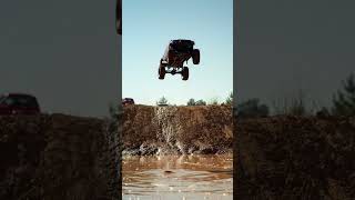 Insane Rc Truck Jump Over Mud Pit