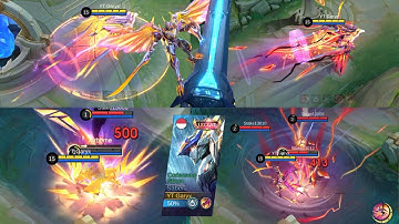 MLBB REVAMPED SABER LEGEND SKIN SKILL EFFECTS MOBILE LEGENDS SABER LEGEND SKIN REVAMP SABER LEGEND