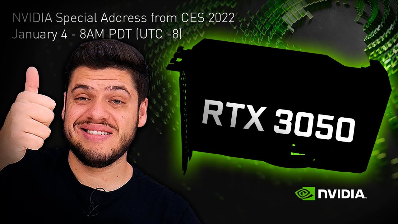 NVIDIA CES 2022 PT-BR: RTX 3050 e RTX 3050 Ti, RTX 3090 Ti e RTX 4090