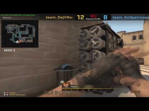 1v3glock on Mirage