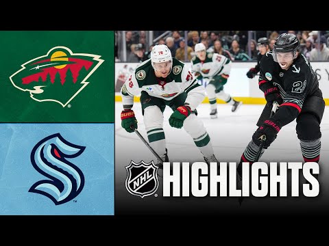 Wild vs. Kraken | NHL Highlights | December 08, 2025
