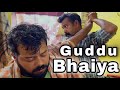 Guddu Bhaiya Head massage with hand cramps clear - ASMR Indian barber