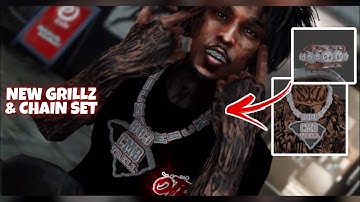 Making Sauce Walker’s Million $ New Grillz + Chain Set In GTA 5 RP (FiveM) | Blender 3D Modeling