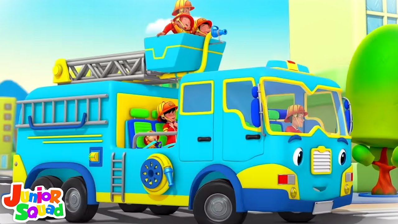 wheels-on-the-firetruck-nursery-rhymes-for-children-youtube