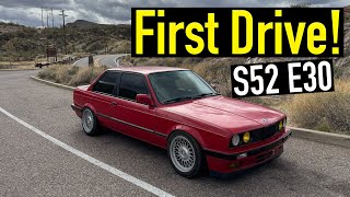 S52 E30 Build Part 2: Making the S52 Swapped BMW E30 Road Worthy