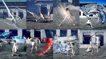 Where Winds Meet: ALL Weapon Skills Showcase (Full Movesets & Combat Abilities)