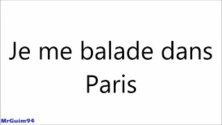 Willy William Feat Cris Cab - PARIS [ Paroles/Lyrics Only]