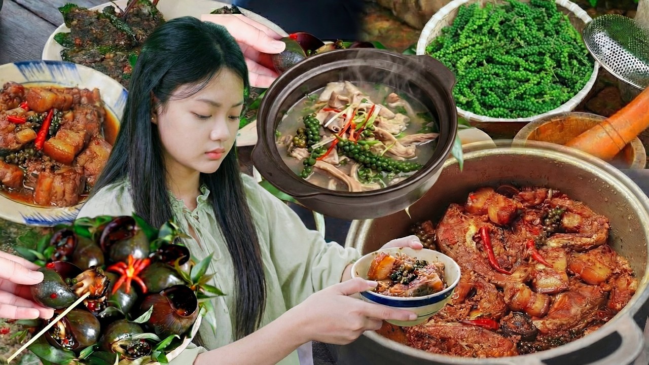 Peaceful Vietnamese Countryside Vlog  Simple Home Cooking & Quiet Farm Life