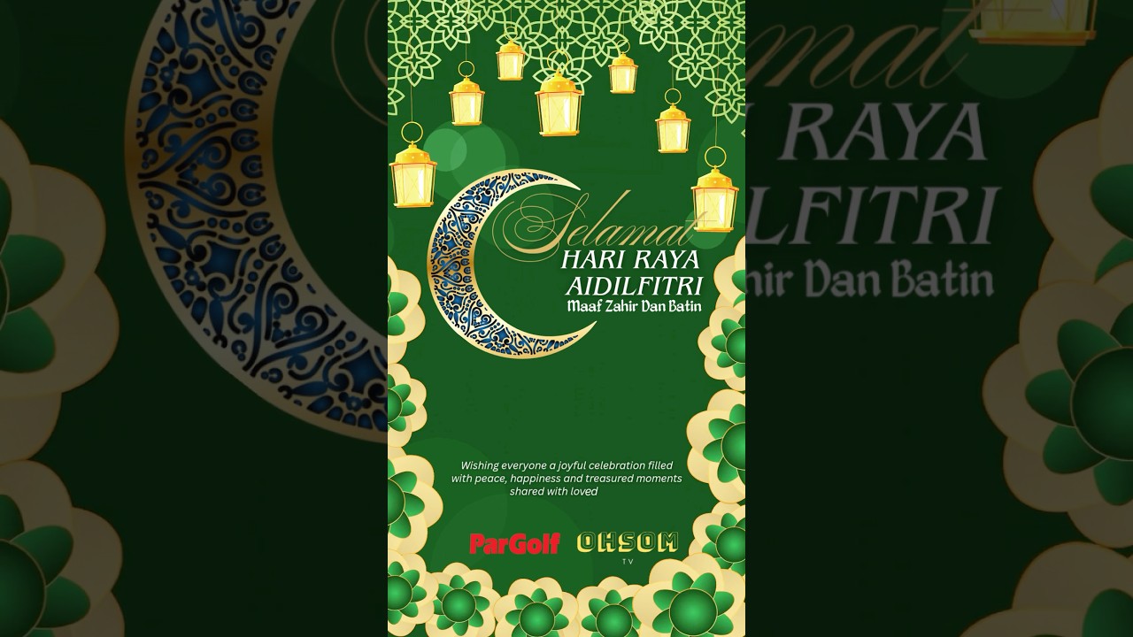 Selamat Hari Raya Aidilfitri! Wishing all our Muslim friends a joyful celebration.