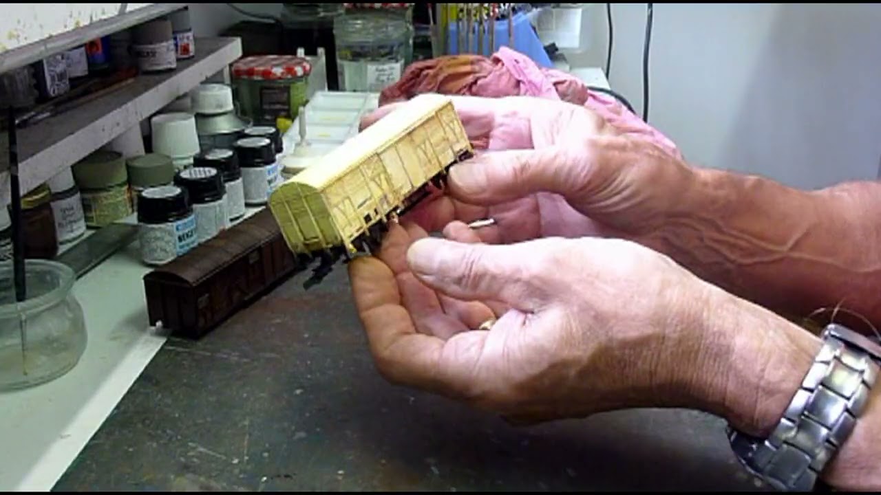 vidéo 229 la patine en modélisme ferroviaire