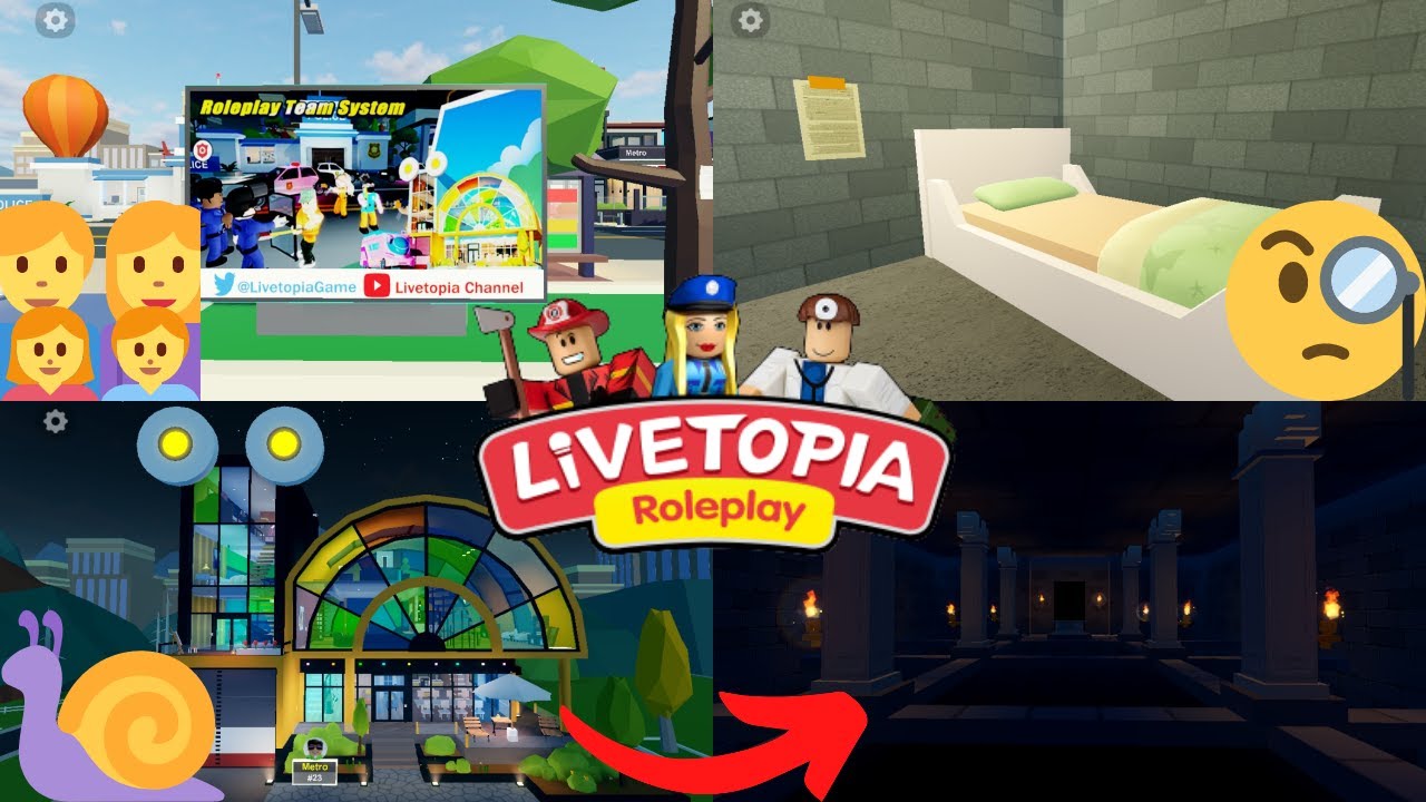 👥ROLEPLAY TEAMS, SNAIL HOUSE + MORE!! Livetopia👪 Team RP (Roblox) YouTube