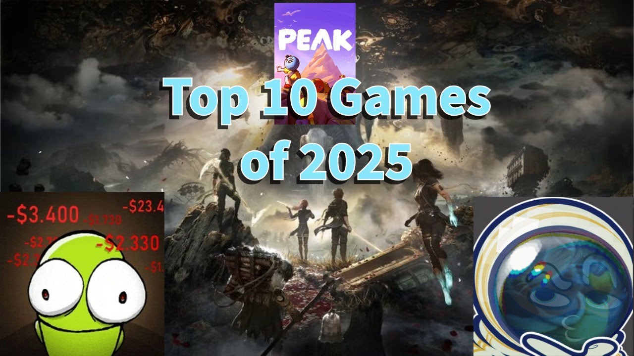 My Top 10 games of 2025 - YouTube