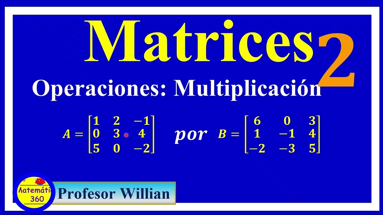 ¿Cómo se multiplican dos matrices? Aprende aquí de forma divertida.
