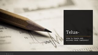 Side Hustle-Telus Time Sheet
