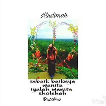 Keanggunan yang terpacar darimu muslimah status Wa Ig fb