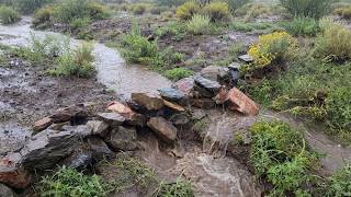 September rain - Part 2 | The check dams downstream are failing