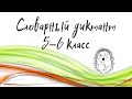 Олимпийский словарный диктант 5-6 класс. Специально для сайта "Могу писать"