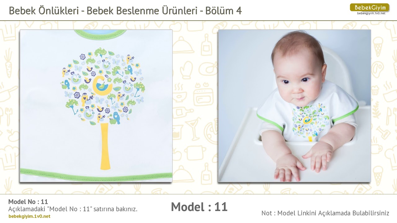 Bebek Önlükleri Bebek Beslenme Ürünleri Bölüm 4 YouTube