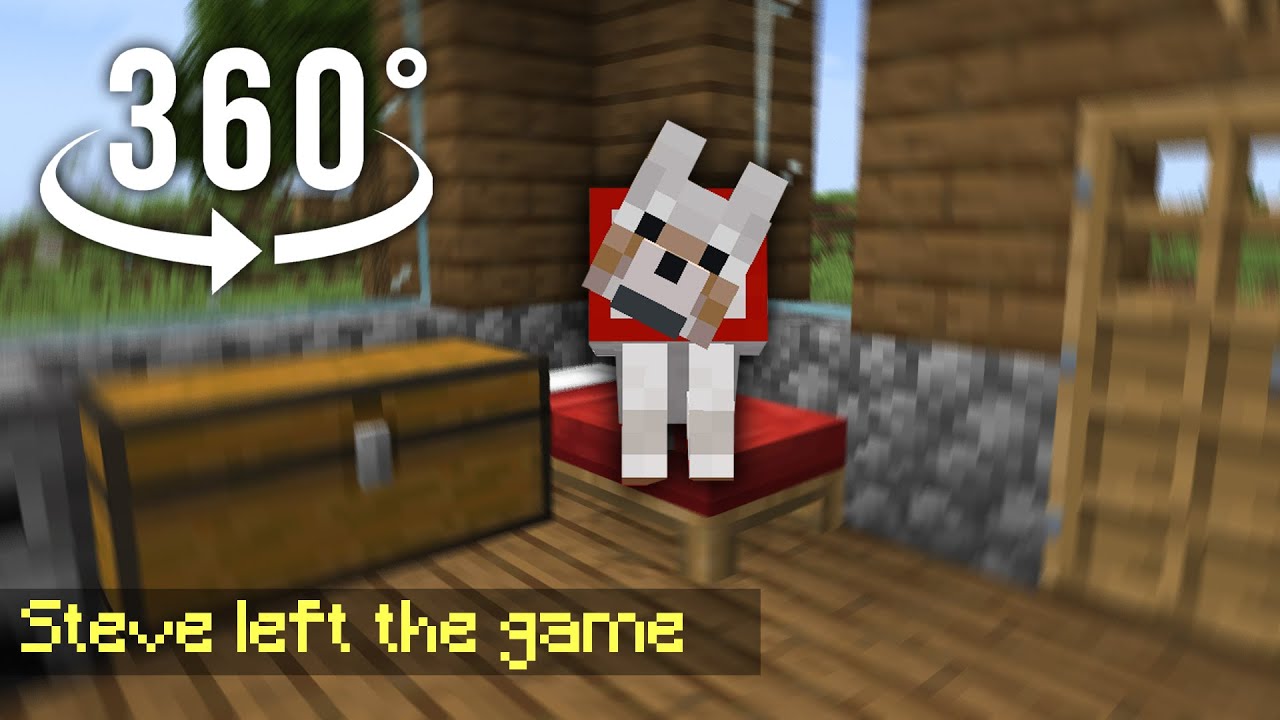 🦊360° Você é um cachorro mas eu saí do Minecraft 