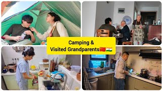 Weekend Camping | Visiting Grandparents & Father-in-Law | Cycling & Spring Rolls 🇨🇳🇮🇳