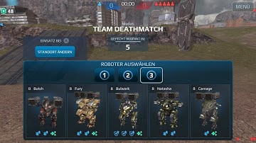 War Robots : Testserver Testing Avalanche , Igniter , Fortfier and  Accelerator