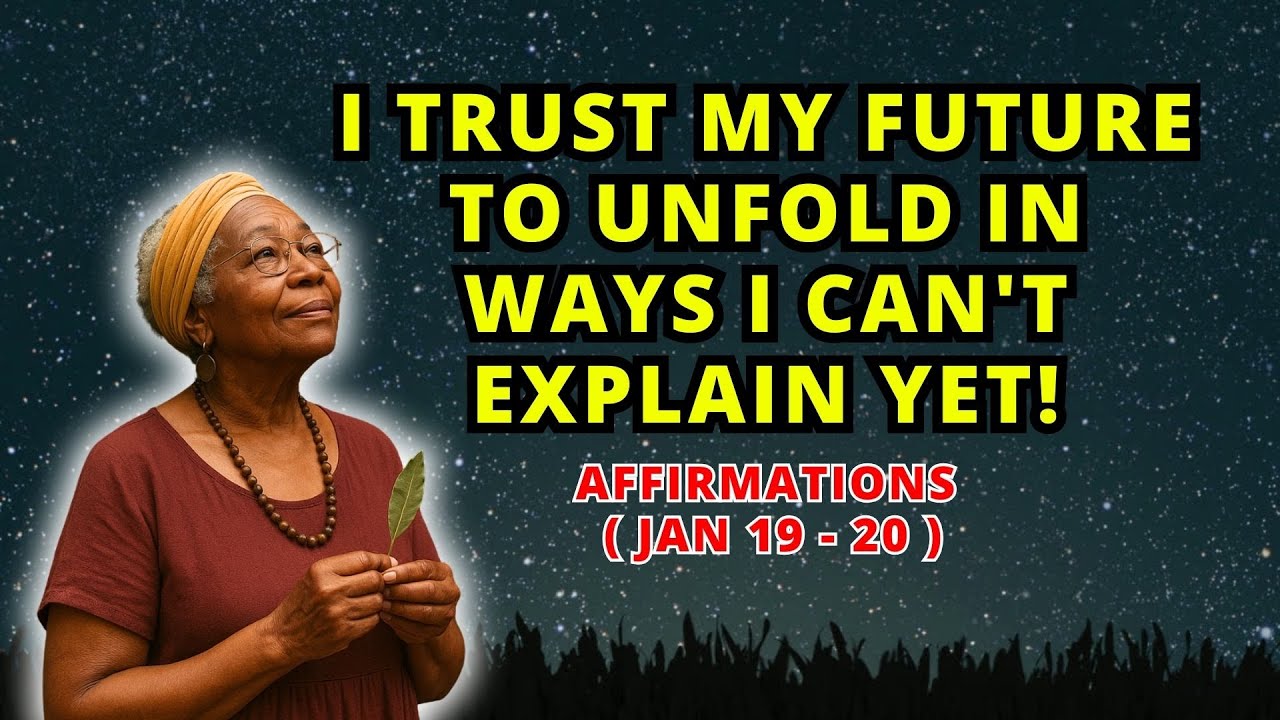 I Trust My Future To Unfold In Ways I Can't Explain Yet! | Waxing Crescent in Aquarius Affirmations