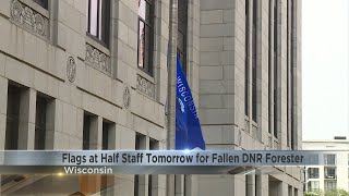 Detailed Flags ordered to half-staff to honor late DNR forester Adam Zirbel Profile