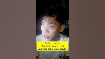 pakai cara ini buat yang gak pede oakai suara sendiri pas ngonten #tutorial #fyp #trending