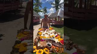 My First BOODLE FIGHT 🥭 #shorts #boodlefight #filipinofood