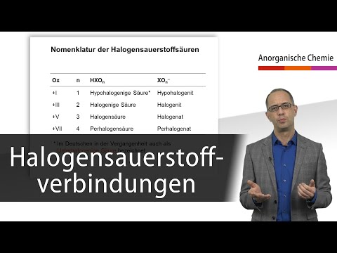 Halogensauerstoffverbindungen - Anorganische Chemie