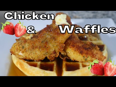 Delicious Chicken And Waffles Recipe