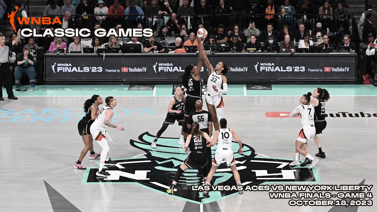 2023 WNBA Finals | Game 4: Las Vegas Aces vs. New York Liberty (October 18, 2023)