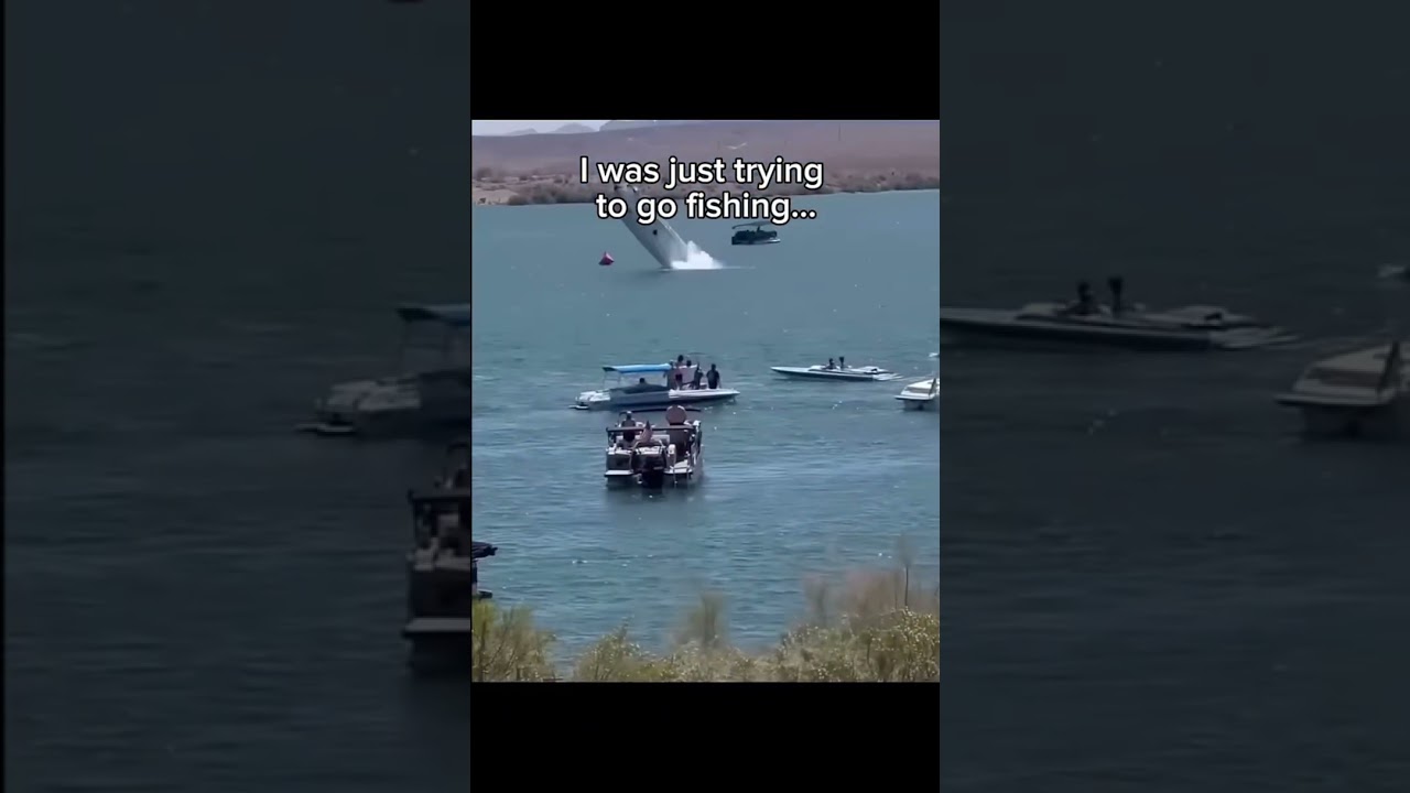 Boat crashes at 100mph 💀😭 