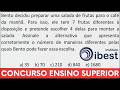 ANÁLISE COMBINATÓRIA em 2 minutos na Prova da Banca IBEST