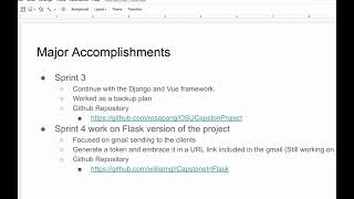 Project Demo Video