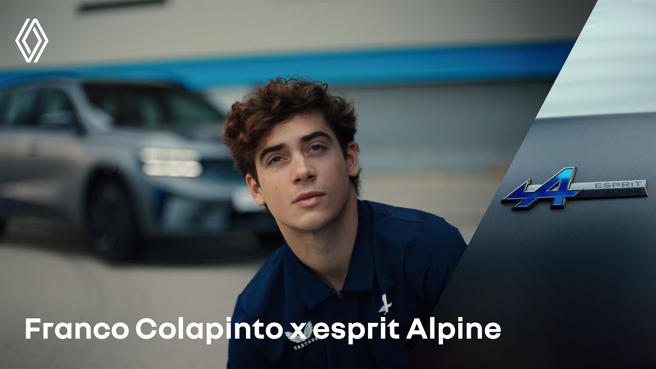 새로운 Alpine F1 드라이버와 #Renault esprit Alpine을 만나보세요 - YouTube