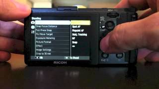 The Ricoh GR Camera Overview & Menu Options. Steve Huff Photo.