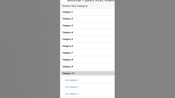 Bootstrap + jQuery Script, Drop-down Animation. Visit this channel: https://youtu.be/VIaFTg8Rwqc