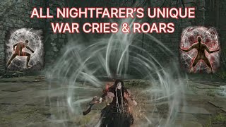 Every Nightfarer’s Unique War Cry & Roar | Elden Ring: Nightreign
