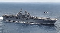 USS Bonhomme Richard Flight Deck Ops • East China Sea