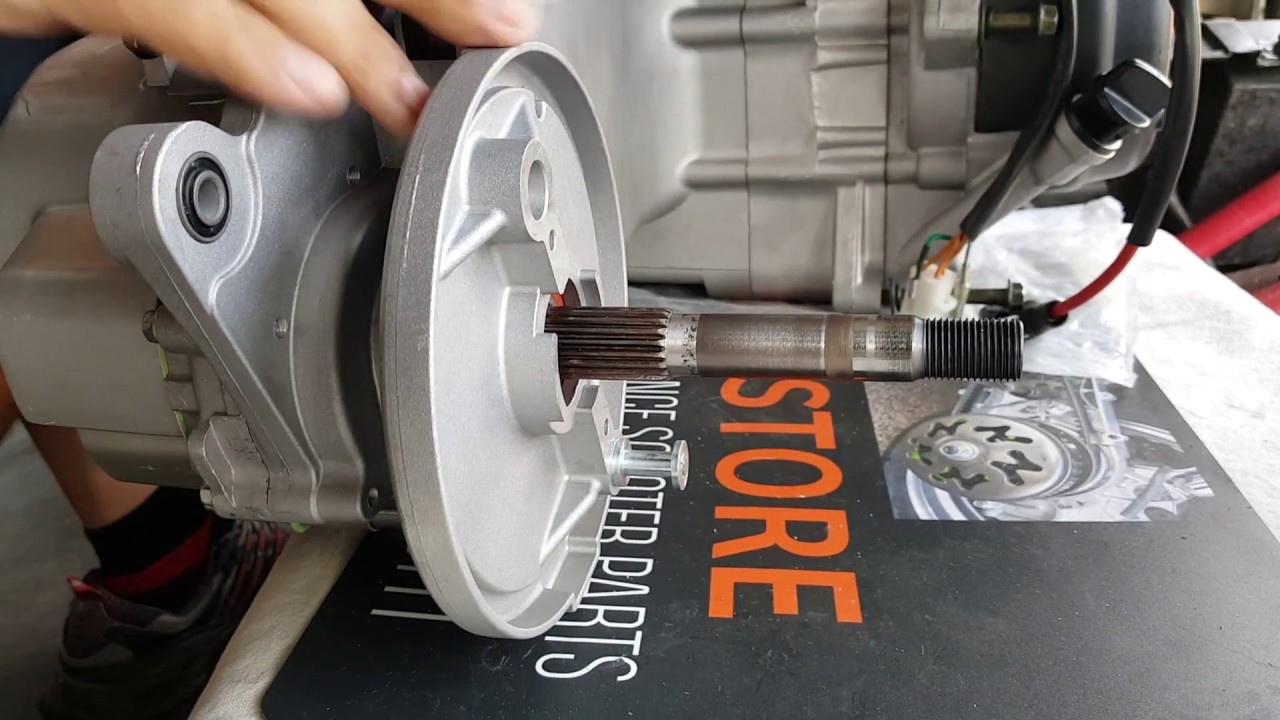 How to repair crank GY6 Crankcase with JB Weld Part 3 YouTube