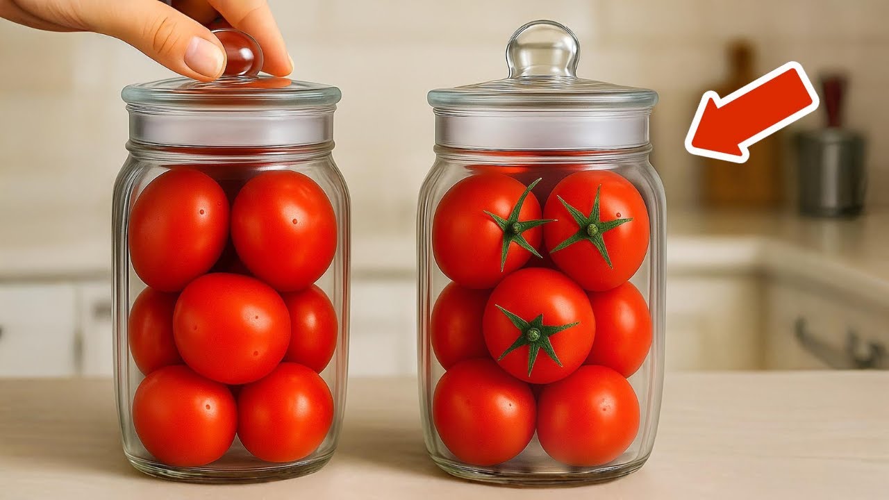Tomatoes Stay Fresh For 2 Months With This Amazing Tricks ! - YouTube