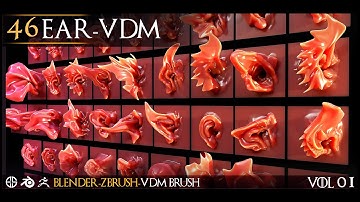 blender brushes sculpting/blender character modeling tutorial/zbrush create vdm brush/zbrush vdm